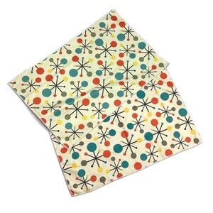 Retro MidCentury Design Microfiber  Kitchen Towels Set
